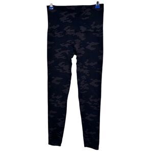Spanx Camo Seamless Leggings Gray Size Medium
